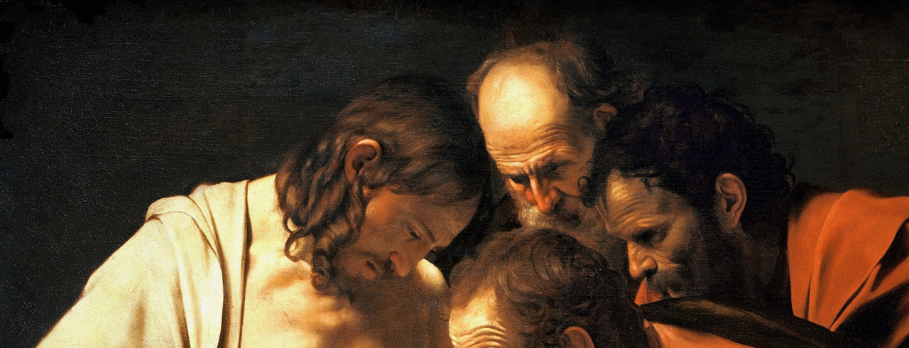 The Incredulity of Saint Thomas (1601–1602)